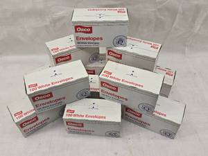lot 122 image: (12) Boxes Osco Envelopes