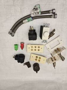lot 152 image: Wall Mount Speaker and Cable Hookups, Volume Controller, Hose Lines, Misc. Electrical Plugs