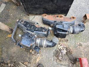 lot 158 image: Small Block Chevy Marine Exhaust Manifolds
