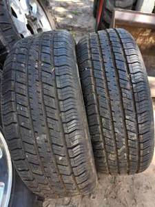 lot 6 image: (2) 22560R16 Epic Touring AS Tires, 932nds Tread