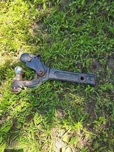 lot 40 image: Pintle Style Receiver Hitch with 2 516 Ball