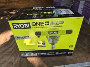 lot 41 image: New Ryobi One 18V Mixer