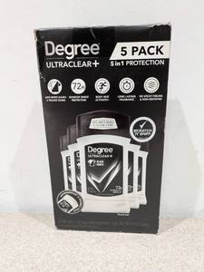 lot 51 image: DEGREE ULTRACLEAR  DEODORANT (5PK.)