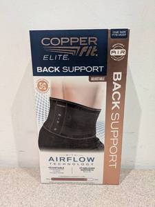 lot 60 image: COPPER FIT ELITE BACK SUPPORT