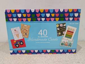 lot 95 image: 40 ALL OCCASIONS HANDMADE CARDS
