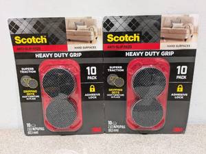 lot 96 image: 3M SCOTCH HEAVY DUTY ANTI-SLIP PADS (2PKS.)