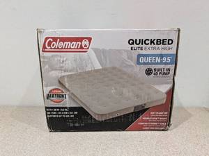 lot 108 image: COLEMAN QUEEN QUICKBED ELITE EXTRA HIGH