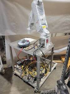 Epson Robot Arm (546987) Epson Model S5 - A901S Robot Arm with Controller, Control Pad and Power Box *Untested/As Is, See Description