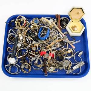 lot 58 image: Womans Watch Lot - Bulova, Colibri, Timex