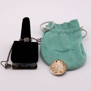 lot 11 image: Tiffany & Co. - Necklace, Pendant and Ring Lot