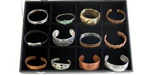 lot 74 image: Costume Jewelry Cuff Lot