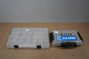 lot 48 image: 2 Tackle Box Inserts with Tackle