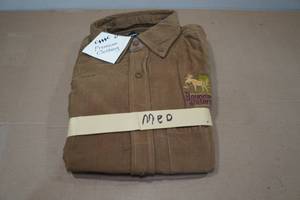 lot 53 image: Boundary Waters Long Sleeve Button Up Shirt -Medium