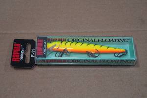 lot 89 image: Rapala F-11 Firetiger Lure