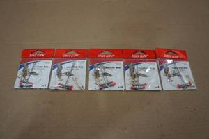 lot 96 image: 5 Eagle Claw Crappie Rigs