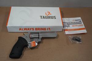 NEW Taurus 65 .357 Magnum/.38 Special Stainless Revolver - 4" Barrel