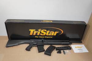 lot 1J image: NEW TriStar KRX Tactical 12 Gauge Semi-Auto Shotgun - 2 Magazines