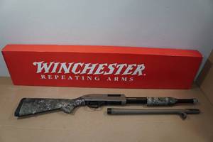 lot 1K image: NEW Winchester SXP Defender 20 Gauge Pump-Action Shotgun - True Timber Camo