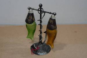 lot 116 image: Fishing Themed Salt and Pepper Shaker Set