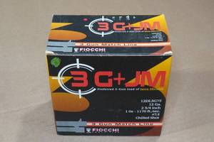 lot 173 image: 25 Fiocchi 3 Gun 12 Gauge 2-34 7-12 Chilled Shot Shotshells