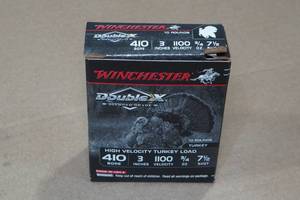 lot 181 image: 10 Winchester Double X .410 Bore 3 7-12 Shot Turkey Shotshells