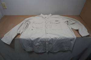 lot 193 image: Columbia Long Sleeve Button Up Shirt -XXL