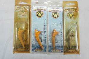 lot 81 image: Vintage Nils Master Fishing Lures 4ct