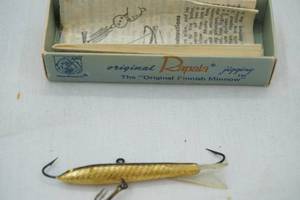lot 133 image: Vintage Rapala jigging fishing lure - in original packaging
