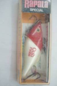lot 134 image: Vintage Rattlin Rapala Fishing Lure