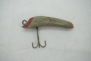 lot 238 image: Vintage wooden fishing lure