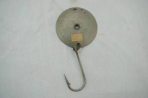 lot 274 image: vintage Canadian baits round spoon