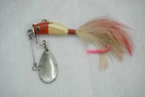 lot 276 image: vintage Heddon spin bait