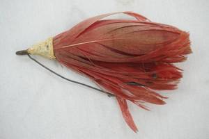 lot 279 image: vintage feathered spinner