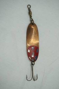lot 330 image: Vintage Roy Self 4 Fishing Lure