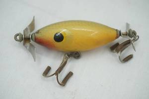 lot 351 image: Vintage minnow fishing Lure