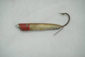 lot 450 image: Vintage metal fishing lure