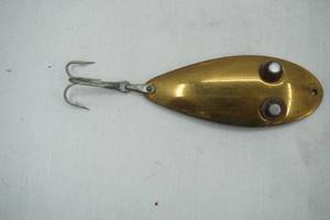 lot 469 image: Vintage Flash Eye Spoon Lure Paul Bunyan Bait Co.