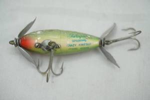 lot 512 image: Vintage Shakespeare Spinning Krazy Kritter Fishing Lure
