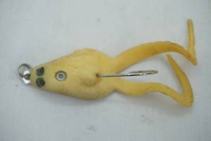 lot 523 image: Vintage Strike King Charles Spences Grass Frog Fishing Lure