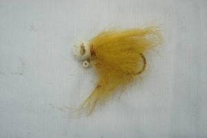 lot 524 image: Vintage Fishing Hooklure with hair