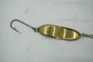 lot 540 image: Vintage C&S 5 Spoon Lure