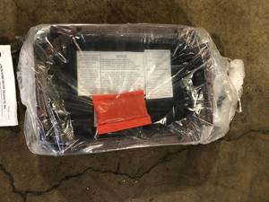 lot 41 image: Linon Home Allure Counter Stool Customer Return review pictures