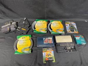 lot 14 image: Comprehensive Outdoor Adventure and Utility Kit with Tools and Accessories