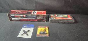 lot 35 image: Craftsman Cordless Screwdriver Set with Ratchet & Socket Set, Chuck Key, and StubbyBit Set