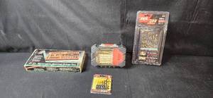 lot 36 image: Collection of Drill Bit Sets and Ratchet Driver Set