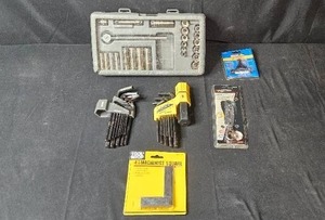 lot 42 image: Assortment of Hand Tools and Socket Set Collection