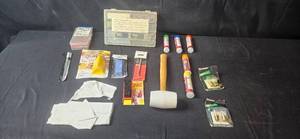 lot 61 image: Assorted Craft and Repair Tools Collection