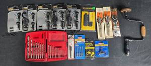 lot 66 image: Collection of Drill Bits, Tool Holders, and Tool Accessories