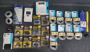 lot 69 image: Collection of Velcro Straps, Pegboard Hooks, and Mounting Hardware