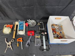 lot 96 image: Comprehensive Tool and Hardware Set with Mixed Tools